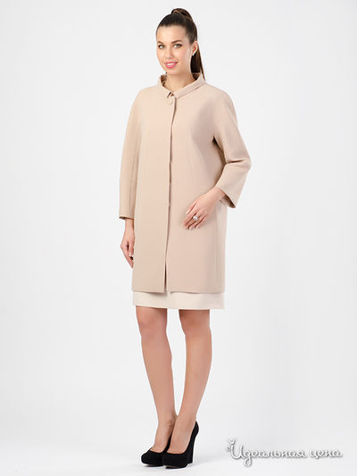 Полупальто Tuzun, цвет бежевый