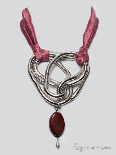 Колье Coffre, цвет розовый