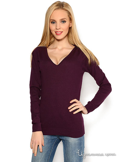 Пуловер C'est Beau la Vie!, цвет фиолетовый