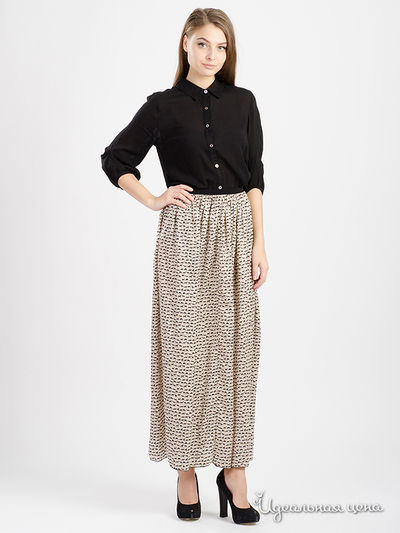 Юбка Red Soul, цвет экрю, черный