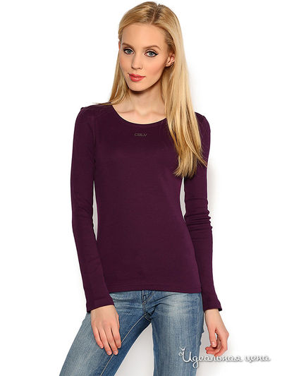 Лонгслив C'est Beau la Vie!, цвет фиолетовый