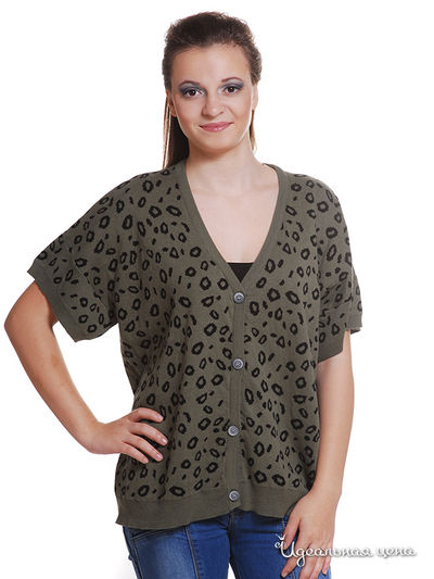 Кардиган Red Soul, цвет хаки, черный