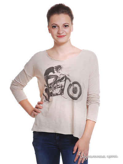 Лонгслив Red Soul, цвет кремовый