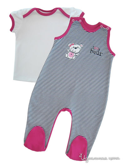 Комплект Bell Bimbo, цвет белый/фуксия