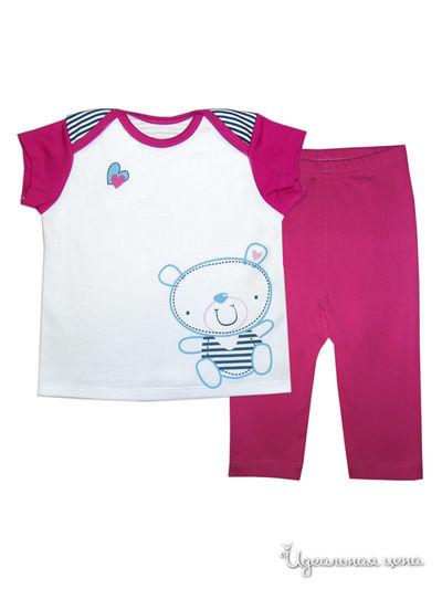 Комплект Bell Bimbo, цвет белый/фуксия