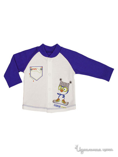 Распашонка Bell Bimbo, цвет темно-синий, белый