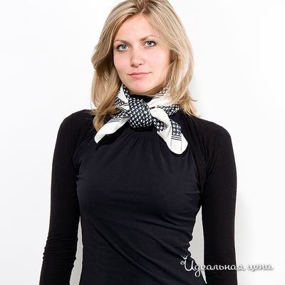 Платок Venera, цвет черно-белый