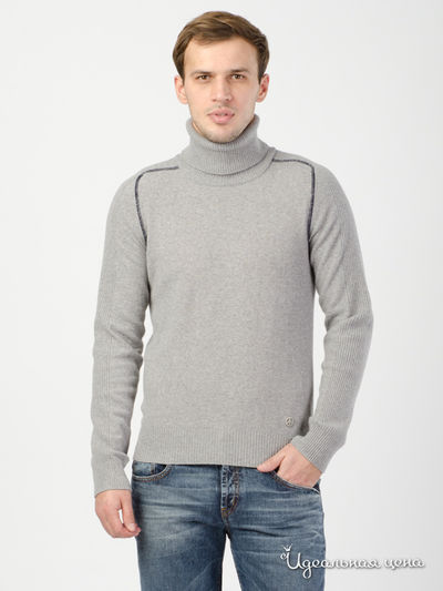 Водолазка Love Moschino, цвет серый