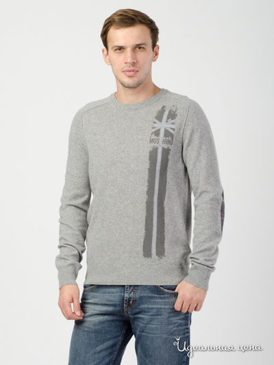 Джемпер Love Moschino, цвет серый