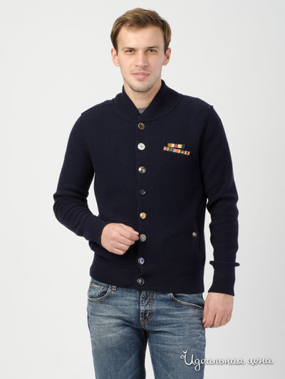 Кардиган Love Moschino, цвет синий