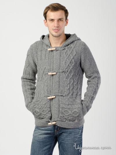 Кардиган Love Moschino, цвет серый