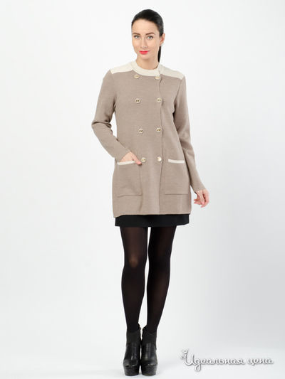 Кардиган Love Moschino, цвет Коричневый