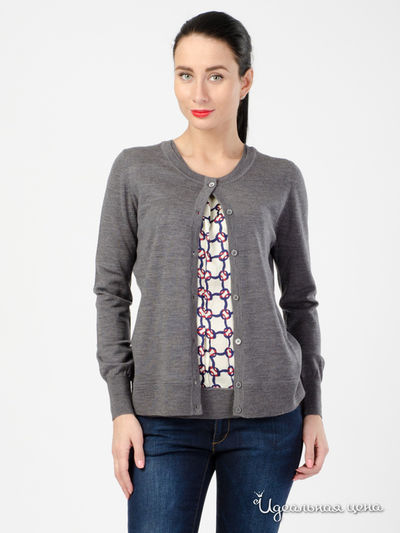 Кардиган Love Moschino, цвет серый