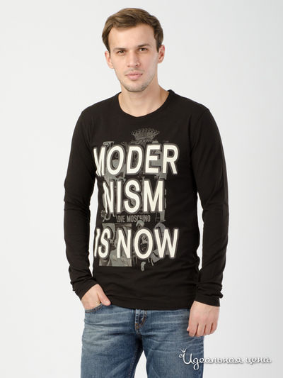 Лонгслив Love Moschino, цвет черный