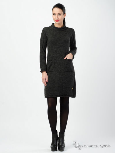 Платье Love Moschino, цвет серый