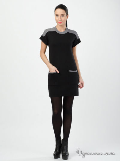 Платье Love Moschino, цвет черный