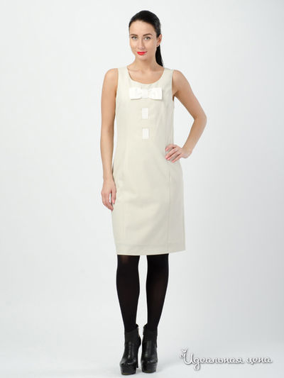 Платье Love Moschino, цвет бежевый