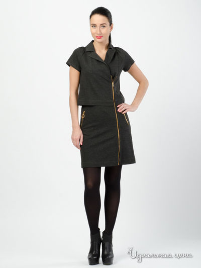 Платье Love Moschino, цвет серый