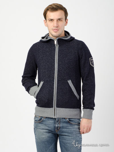 Толстовка Love Moschino, цвет синий