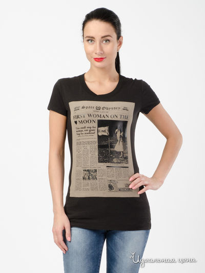 Футболка Love Moschino, цвет черный