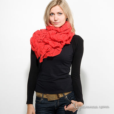 Палантин Venera, цвет красный