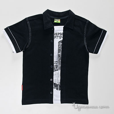 Поло Young Reporter, цвет цвет черный