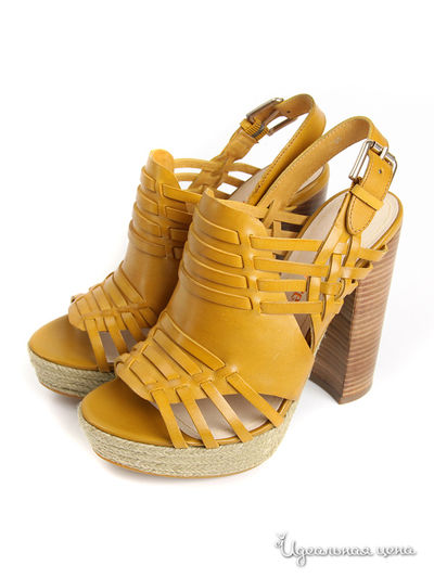 Туфли Luxory Label, цвет Желтый