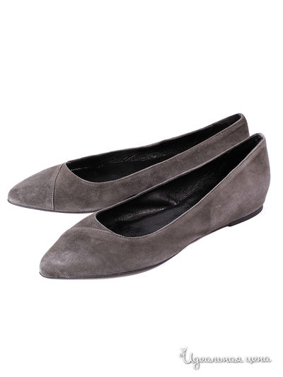 Балетки Stefanel, цвет серый