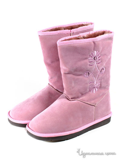 Угги Aideli, цвет розовый