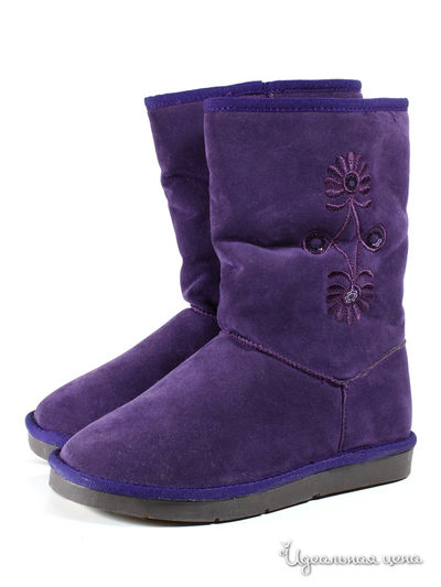 Угги Aideli, цвет фиолетовый