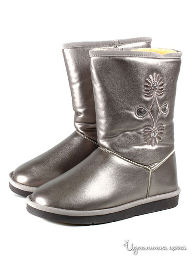 Угги Aideli, цвет серебро