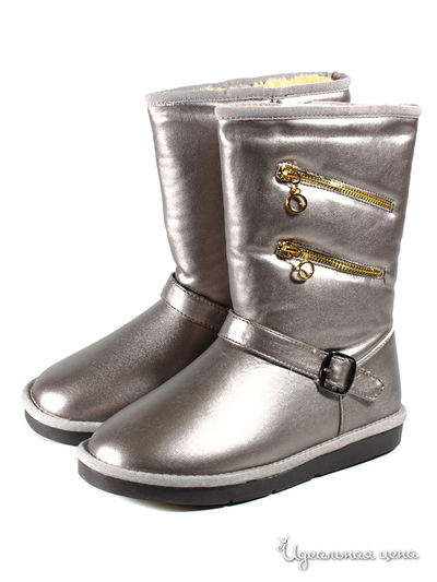 Угги Aideli, цвет серебро