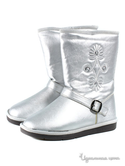 Угги Aideli, цвет серебро