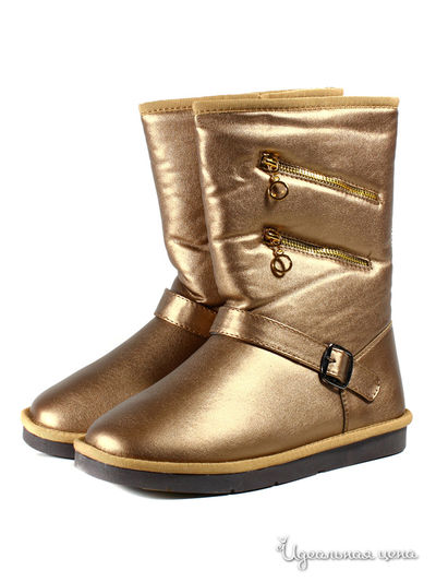 Угги Aideli, цвет бронза