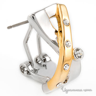 Серьги Slava Zaitsev, цвет цвет золотой / серебряный