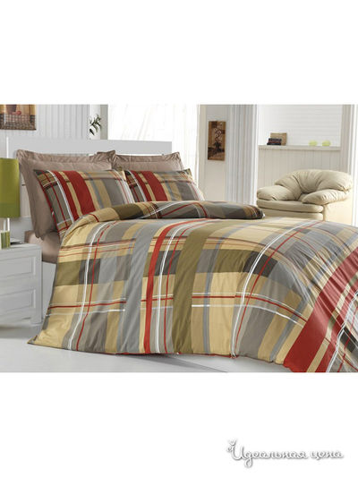 Комплект постельного белья, 1,5-спальный Cotton Box, цвет Мультиколор