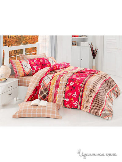 Комплект постельного белья Евро Cotton Box, цвет мультиколор