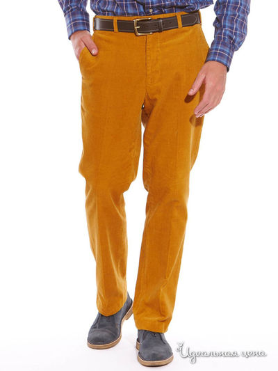 Брюки Savile Row, цвет горчичный