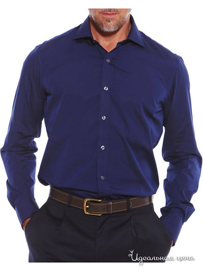 Рубашка Savile Row, цвет темно-синий