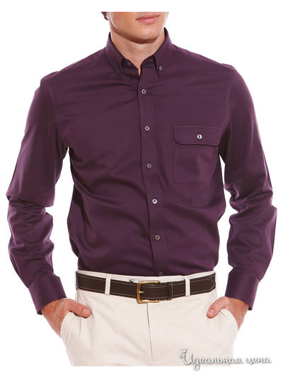Рубашка Savile Row, цвет фиолетовый
