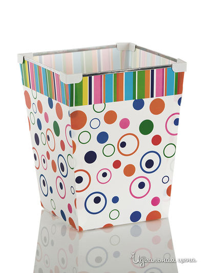 Корзина для хранения, 22х27,5х22 Loks, цвет мультиколор