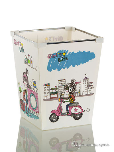 Корзина для хранения, 22х27,5х24 Loks, цвет мультиколор