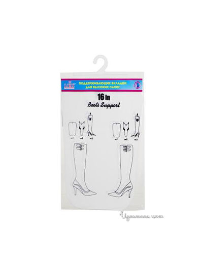 Вкладыш для высоких сапог, 40х28 Loks, цвет белый