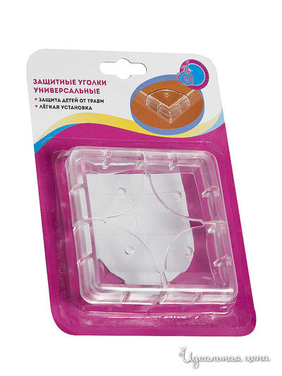 Защитные уголки, универсальные Loks, цвет прозрачный