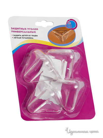 Защитные уголки, универсальные Loks, цвет прозрачный