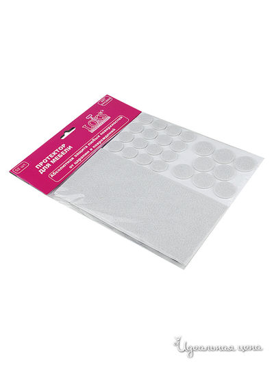 Войлочные протекторы Loks, цвет белый, коричневый