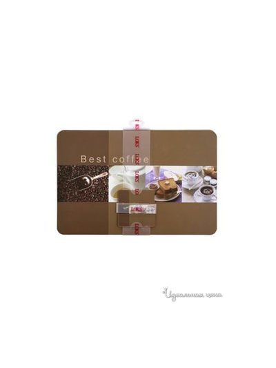 Набор салфеток для сервировки стола Loks, цвет коричневый