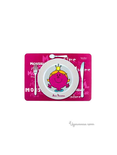 Салфетка для сервировки стола, 30х42 Loks, цвет розовый