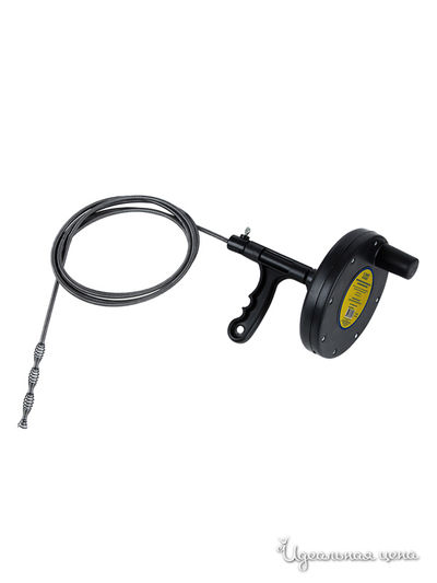 Бытовой механизированный сантехнический трос Loks, цвет черный