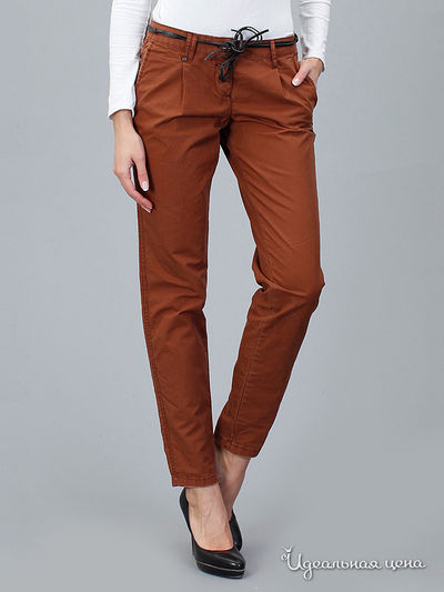 Брюки Tom Tailor, цвет коричневый